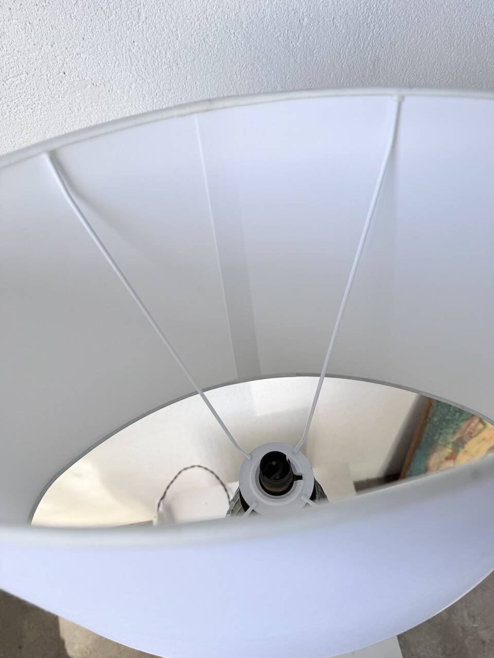 XL ceramic lamp from the 60s blin