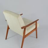 Fauteuil snieznik blanc cassé
