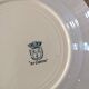 "Byzantine" - 6 deep plates made of St-Amand & Hamage ironstone