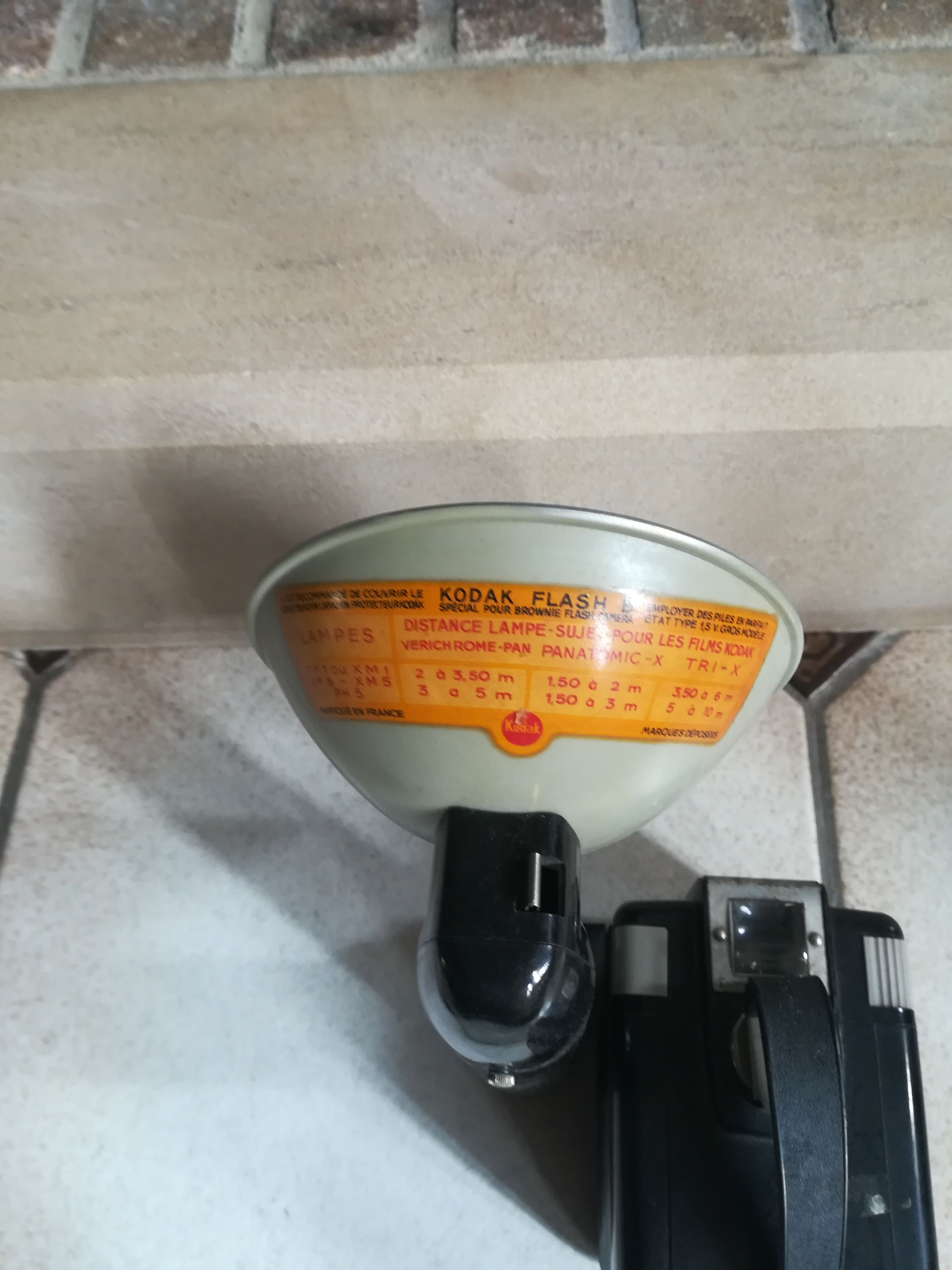 Kodak Brownie Flash with remote Flash