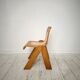 Italian mid-century ash & cane dining chair by Gigi Sabadin for Stilwood, 1972