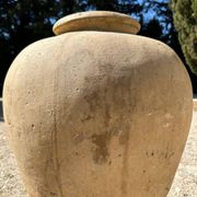 Jarre poterie en terre cuite ancienne 18ème