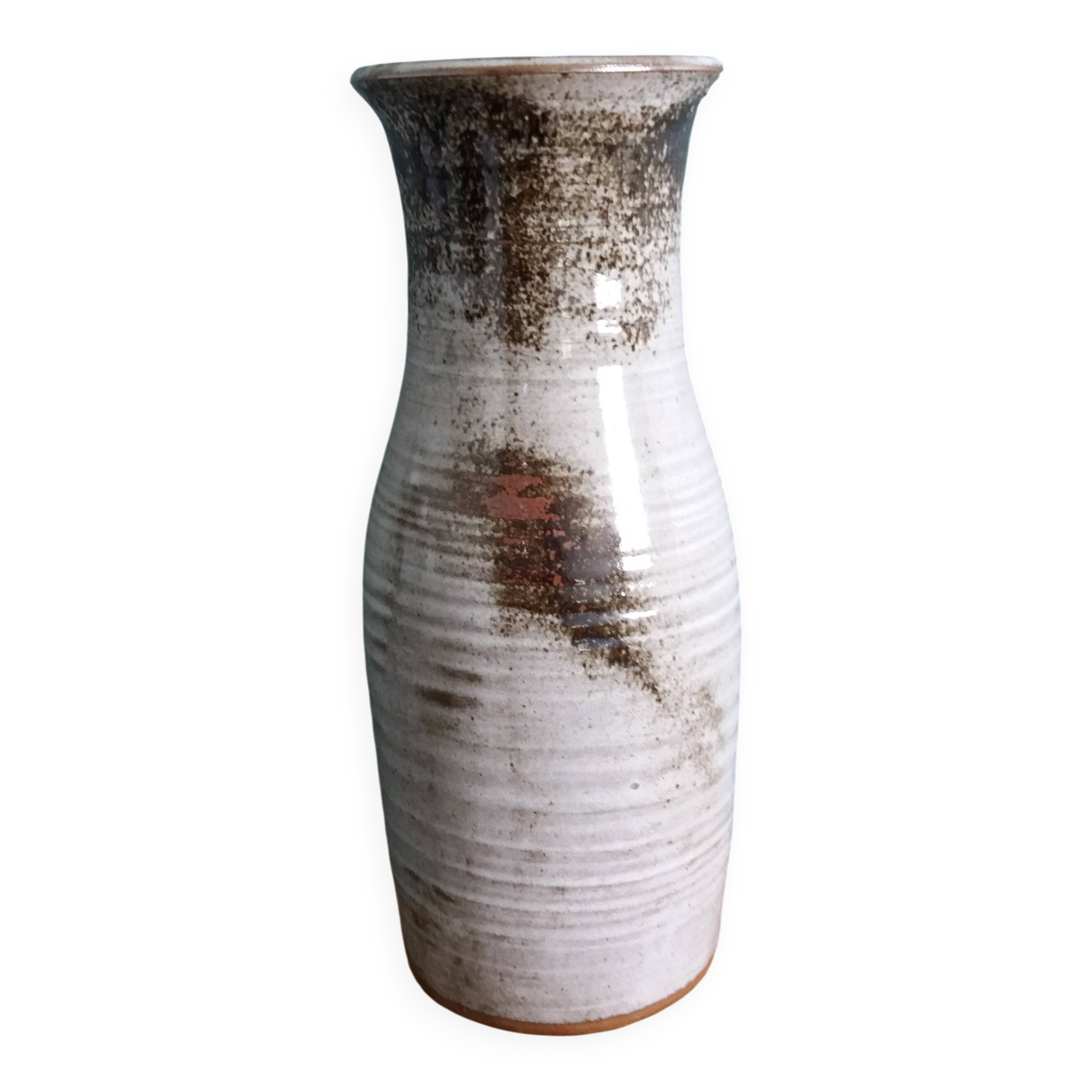 Vase signed Atch, Chantal and Thierry Robert, 1970s