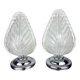 Pair of Art Deco Murano glass table lamps by Barovier & Toso, Italy, 1960s