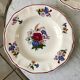 Trio of flat plates Digoin Sarreguemines "Agreste" 40s-50s