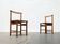 Mid-century wooden chair set of 2, 1960s