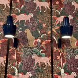 Pair of 1950s Scandinavian design wall lights.