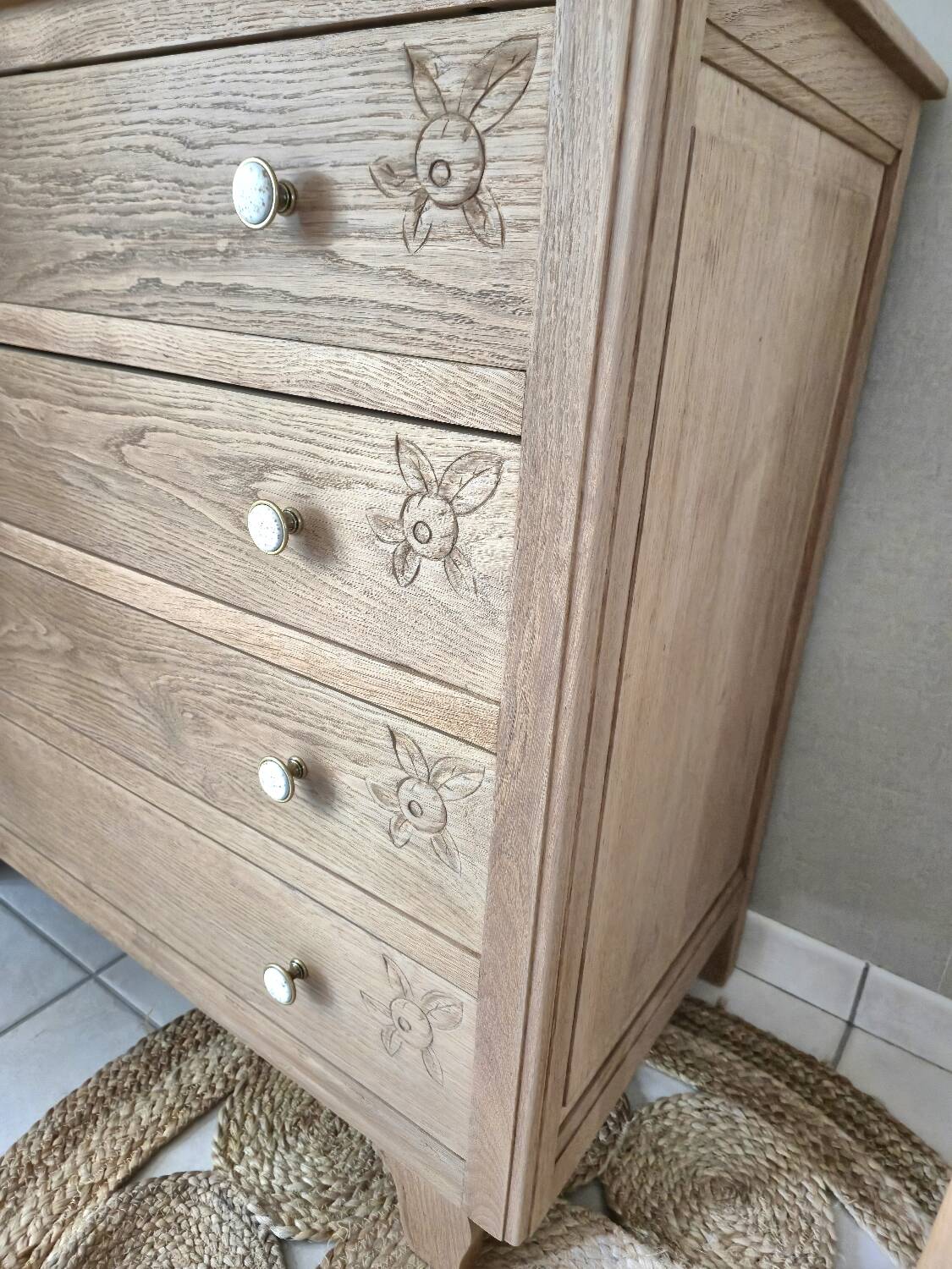 Commode 4 tiroirs années 1900