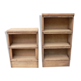 Bibliothèques Md en chêne modulable