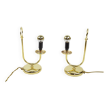 Pair of table lamps, Massive, 1980s