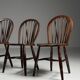Set of 4 Windsor dining chairs