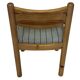 Vintage set of four Pinewood dining chairs Denmark