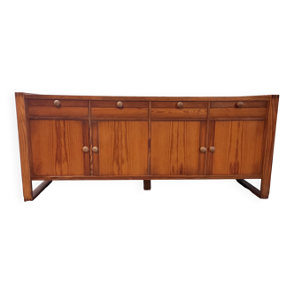 70s design pine sideboard