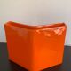 Enamelled ceramic vase design by Gabbianelli, Italy 1970's