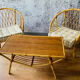 Rattan lounge
