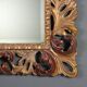 Miroir baroque en bois doré