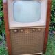 Téléviseur meuble vintage 50S