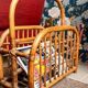 Vintage bamboo magazine rack