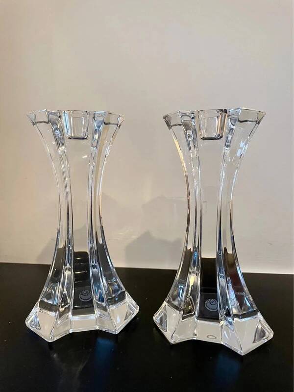 Lenox Crystal Candlestick Duo