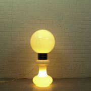 Mid Century Floorlamp Carlo Nason " Birillo" for A.V. Mazzega, Italy 1960