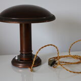 Copper mushroom lamp circa 1940