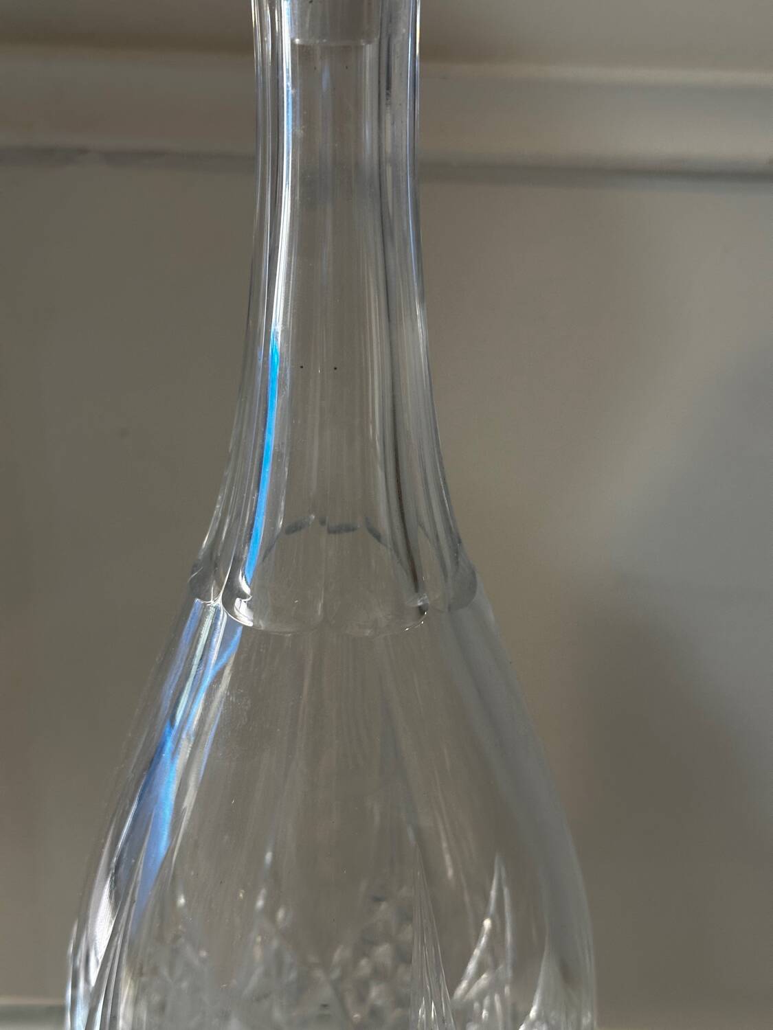 Baccarat Crystal Wine Carafe Model Epron stamped