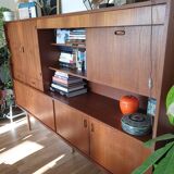 Scandinavian teak row 60s