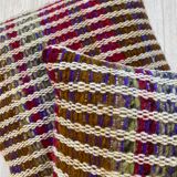 Pair of wool woven cushions