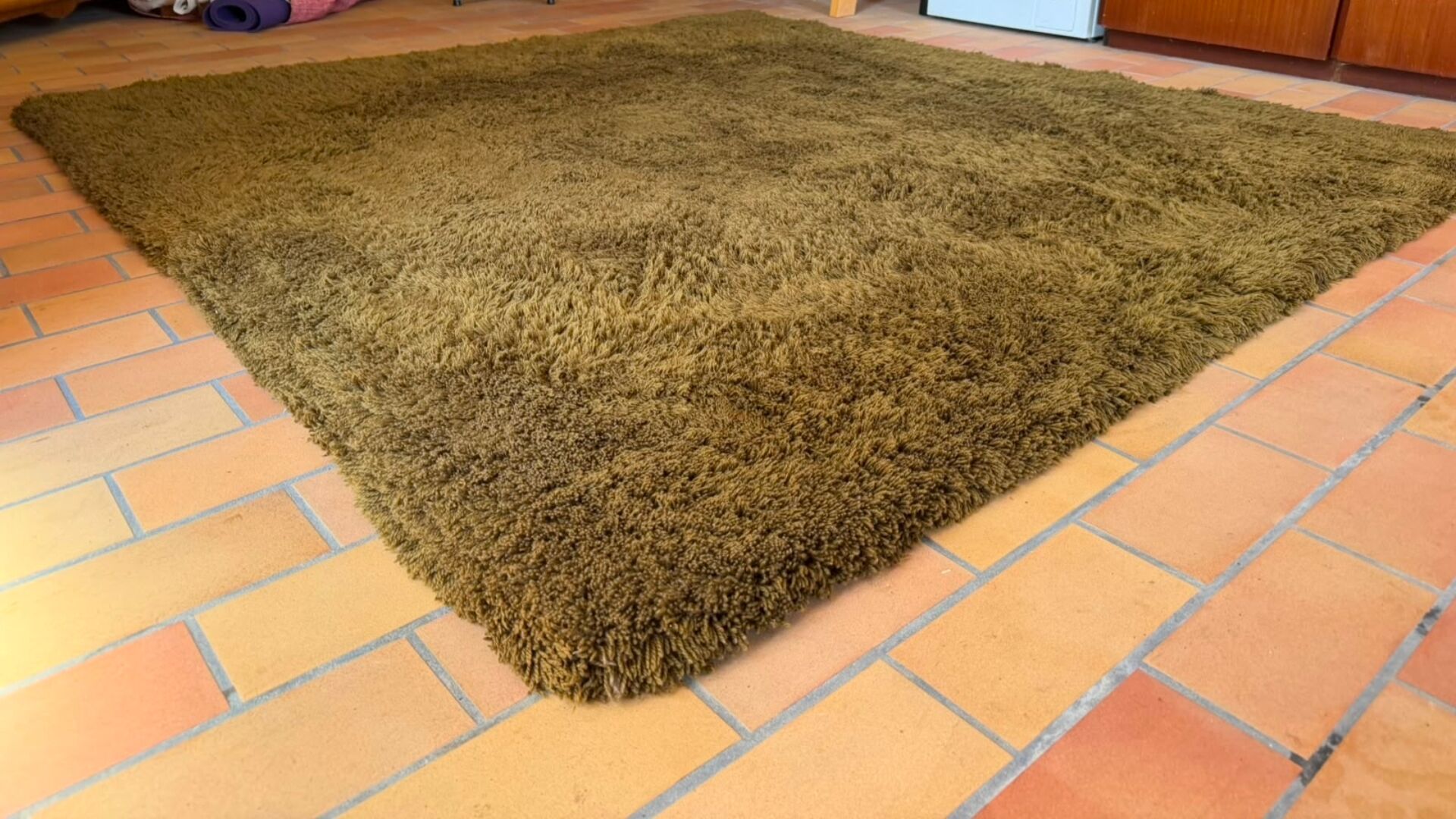 Pure wool carpet