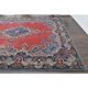 1970s Vintage Persian Handmade Wool Red Oversized Area Rug  295x385