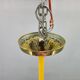 Art Deco chandelier with glass shade, Czechoslovakia, 1930s