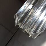 Lampe encastrée en verre de Murano transparent « Triedro »