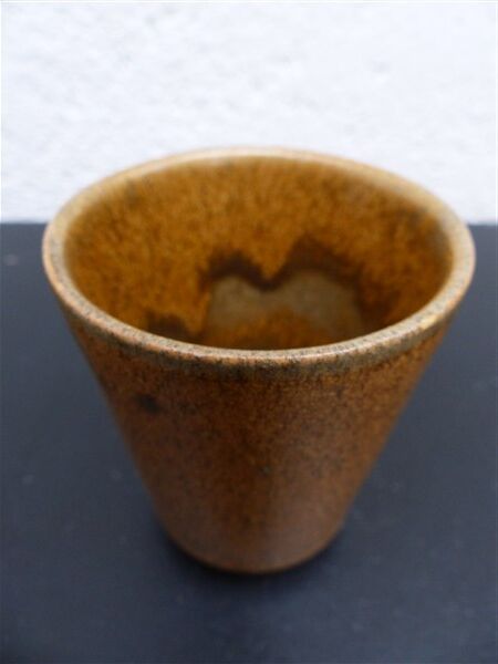 4 verres en grès