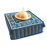 Anatolian blue floor sofa table