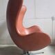 Fauteuil oeuf d'Arne Jacobsen pour Fritz Hansen