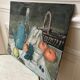 Oil painting on cardboard still life signed vintage