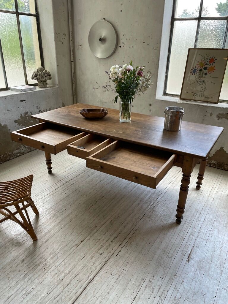 Farmhouse table bistro 2m oak