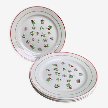 Vintage plates from Lunéville