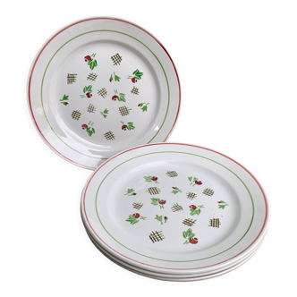 Vintage plates from Lunéville