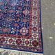 Chinese Sinkiang rug in burgundy handmade wool 200x300cm from 1970