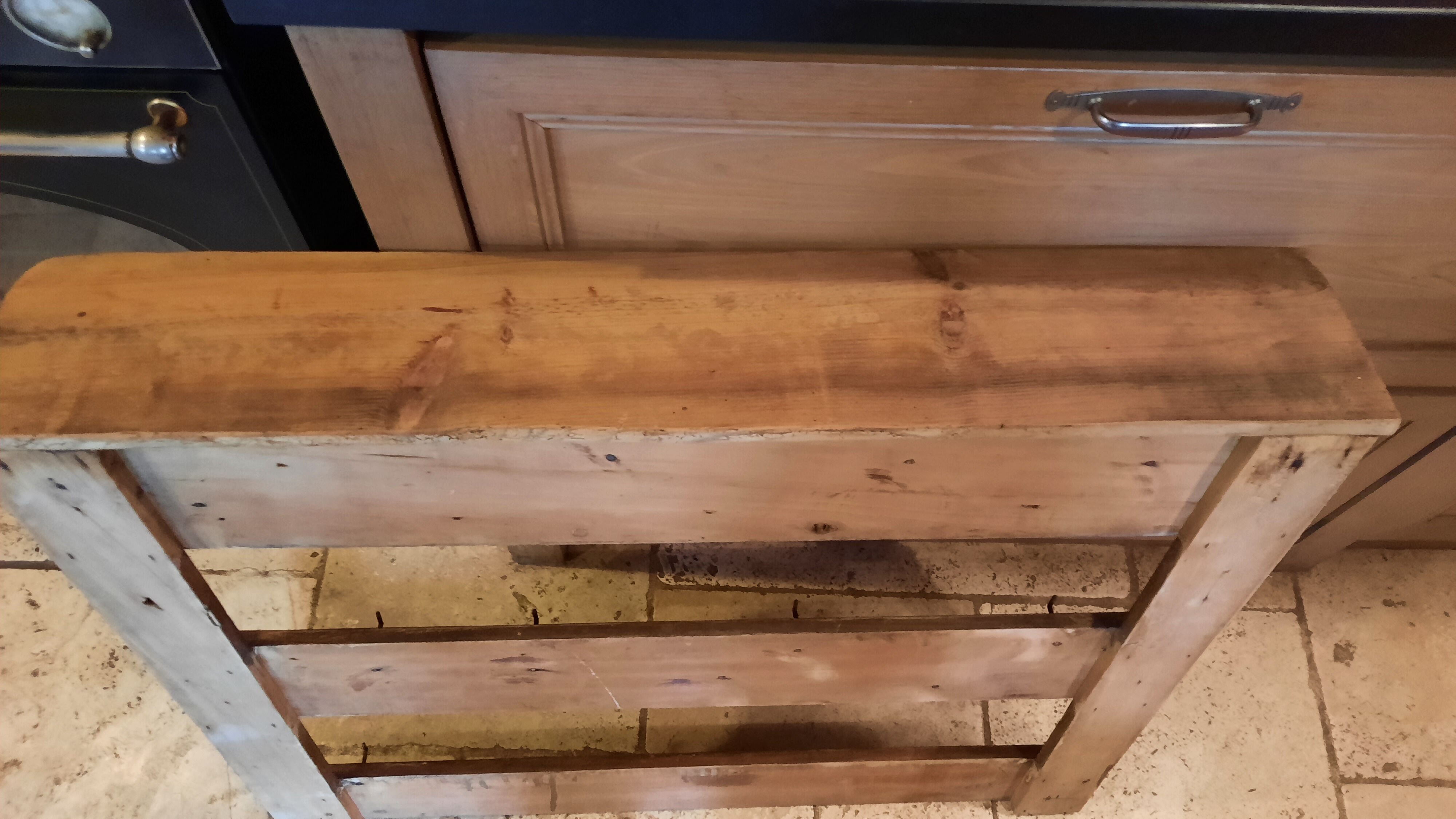 Pan holder and utensils