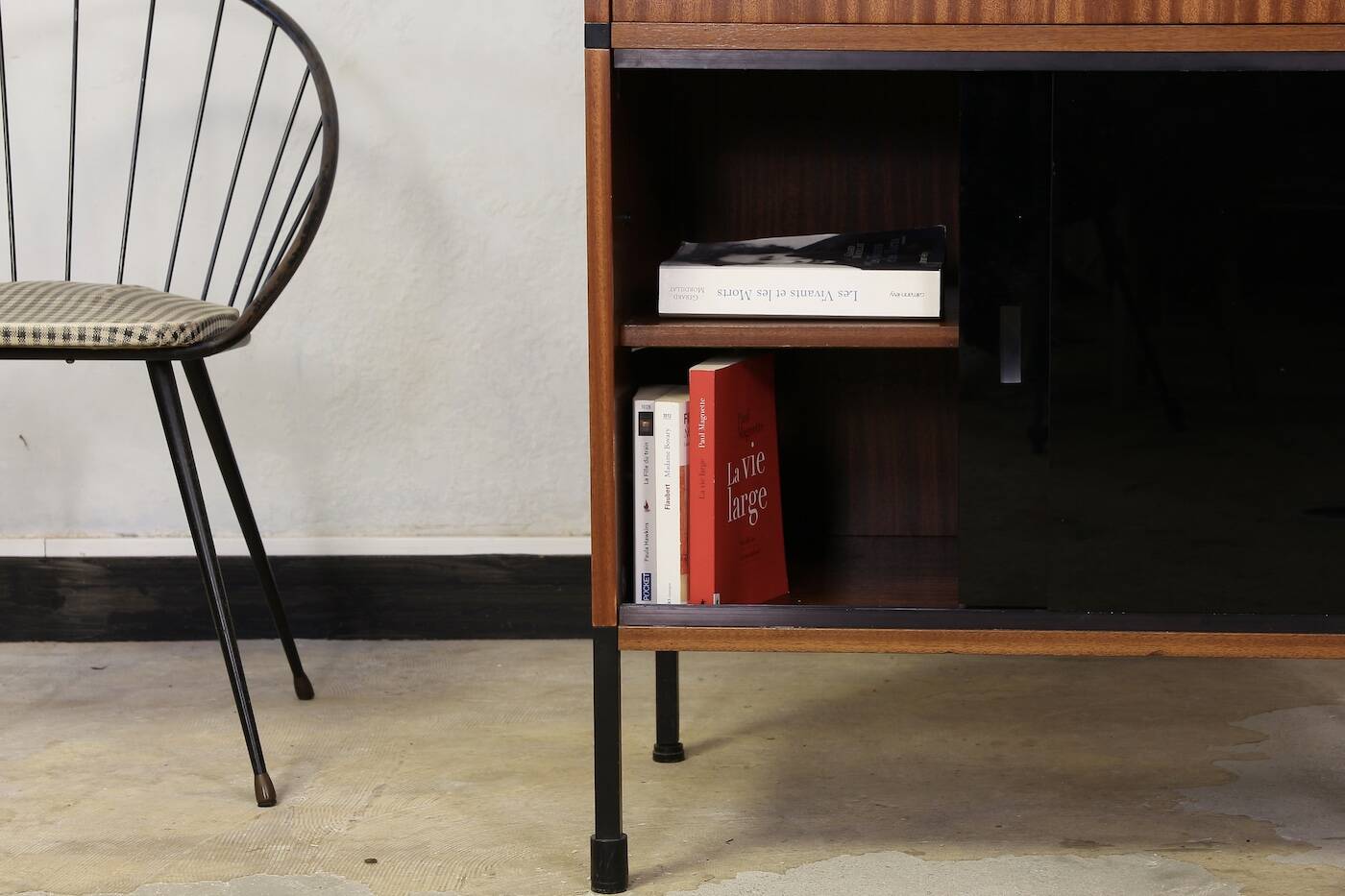 Bar cabinet/display case ARP Les Huchers de Minvielle 1960