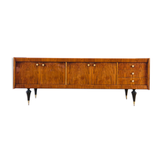 Walnut art deco sideboard