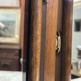 Psyche triptych, English, early 20th century, in mahogany