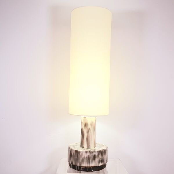 Lampe de parquet en céramique émaillée Dijkstra circa 1960 1970
