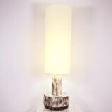 Parquet lamp in celadon glazed ceramic Dijkstra circa 1960 1970