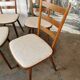 Set de 6 chaises bistrots Hiller, vers 1960
