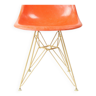 Orange Eiffel Shell Chair By Charles And Ray Eames For Herman Miller, 1960s