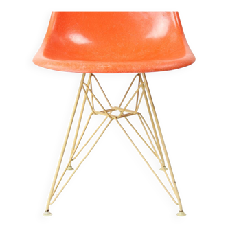 Chaise Coquille Eiffel Orange De Charles Et Ray Eames Pour Herman Miller, 1960s