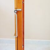 Valet de chambre en bois, signé Fratelli Reguitti, années 60, sur roulettes